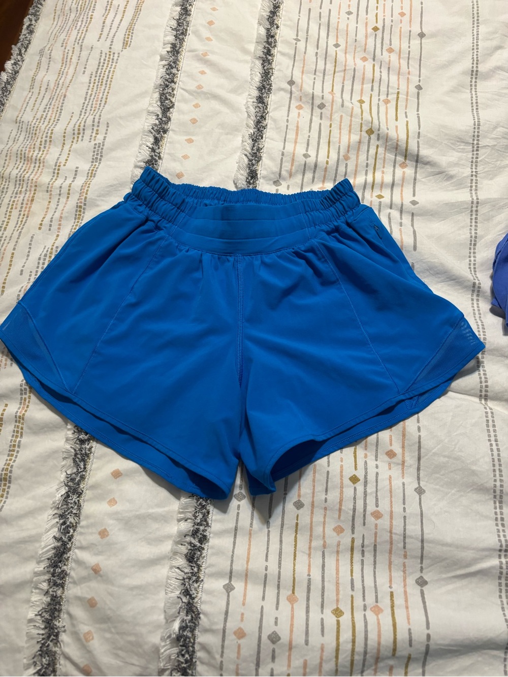 lululemon athletica Electric Blue Run Shorts